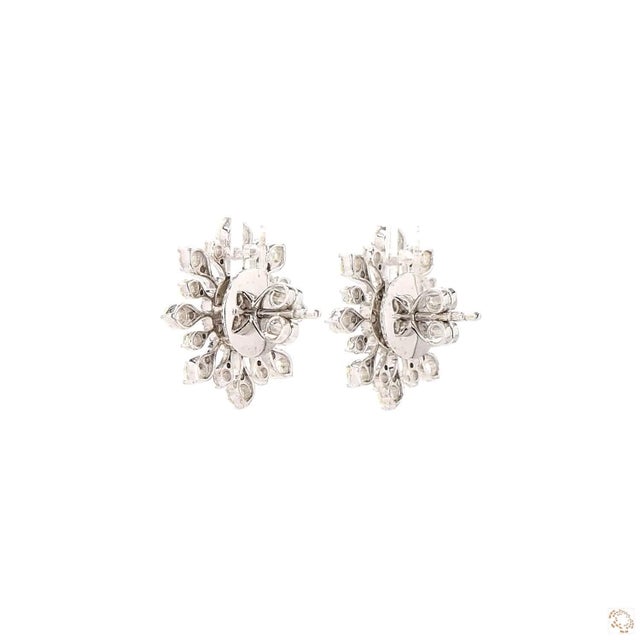 Early 21st Century 1.64 Carat Round Brilliant Cut Diamond Earrings, Pair For Sale - Image 5 of 9
