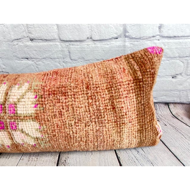 Vintage Pillow Case Turkish Rug Pillow Decorative Rug Pillow Dry cleaning only. PILLOW INSERT IS NOT INCLUDED