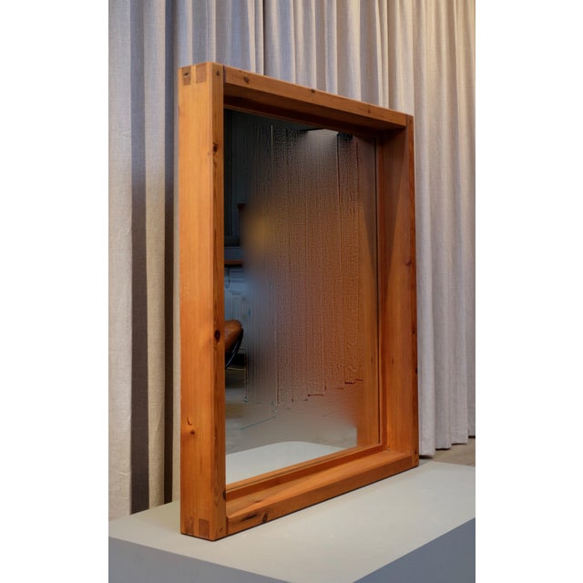 Large Mid-Century Mirror by Roland Wilhelmsson, 1969 For Sale - Image 9 of 10