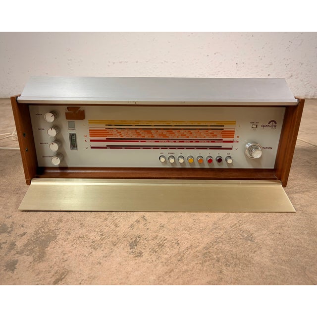 Brown Spectra Futura Stereo System by Raymond Loewy for Nordmende, 1970s For Sale - Image 8 of 8