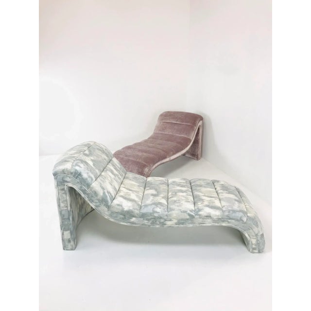 Chaise Lounge in the Style of Kagan For Sale - Image 10 of 10