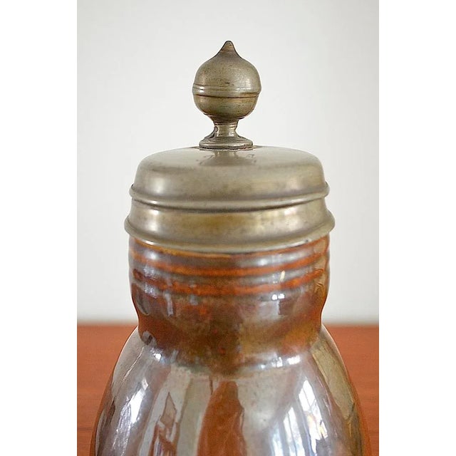 Bunzlauer Beer Mug, 1827 For Sale - Image 6 of 10