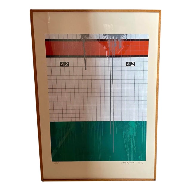 Hisao Hanafusa~ Nyc Subway Series 42nd Street 42 For Sale