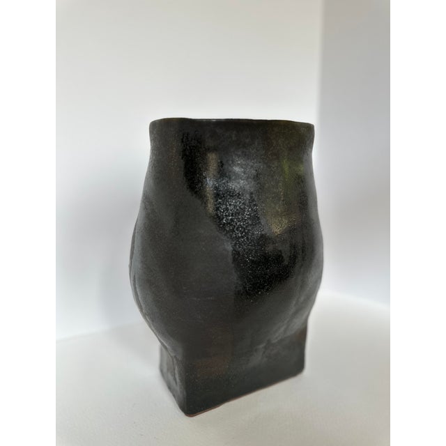 Large Mid 20th Century Hand Crafted Pottery Vessel For Sale - Image 9 of 9