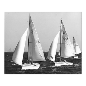 1975 Sailboat Photograph by Don Ware
