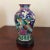 Ceramic Early 20th Century Japanese Painted Porcelain Vase With Wooden Base For Sale - Image 7 of 7
