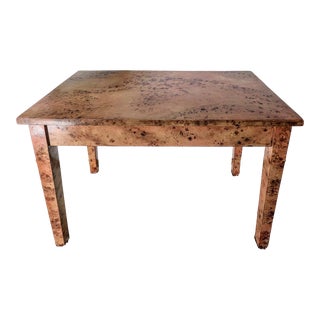 Faux Burlwood Piano Storage Bench For Sale