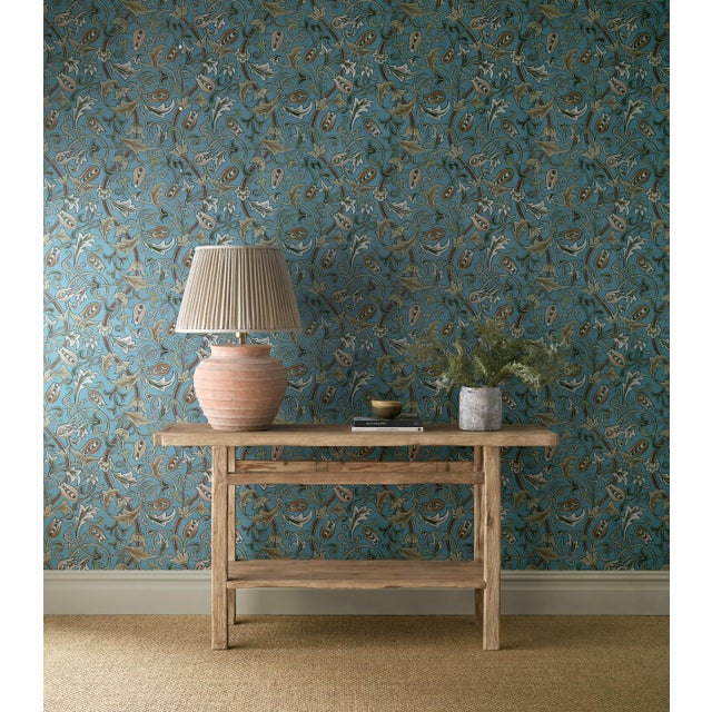 Originally intended as a carpet design this pattern has been carefully refined retaining its distinctive shaping. The...