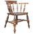 1870s Victorian Elm Windsor Captains Bow Chair For Sale - Image 11 of 11