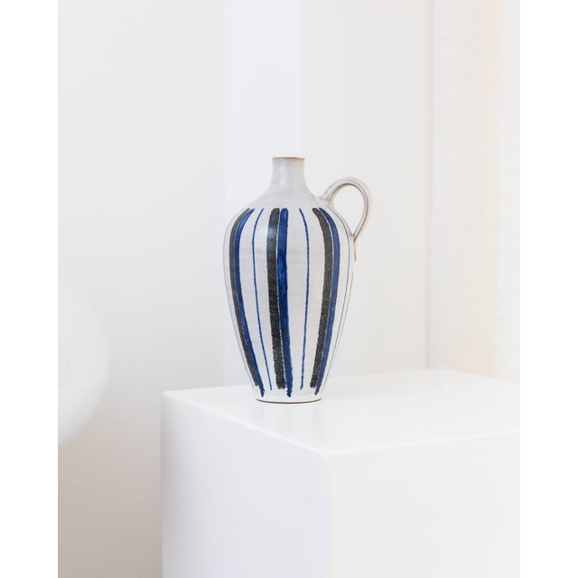 Vintage Vase By Friedel for PGH Bürgel, 1960s For Sale - Image 11 of 12