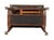 Brown C. 1893 Mecklen Bros of Nyc Oak Library Table With Barley Twist Legs For Sale - Image 8 of 10
