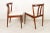 Vintage Danish Teak Dining Chairs 1960s, Set of 2. Pair of Danish mid-century modern side chairs in solid teak and...