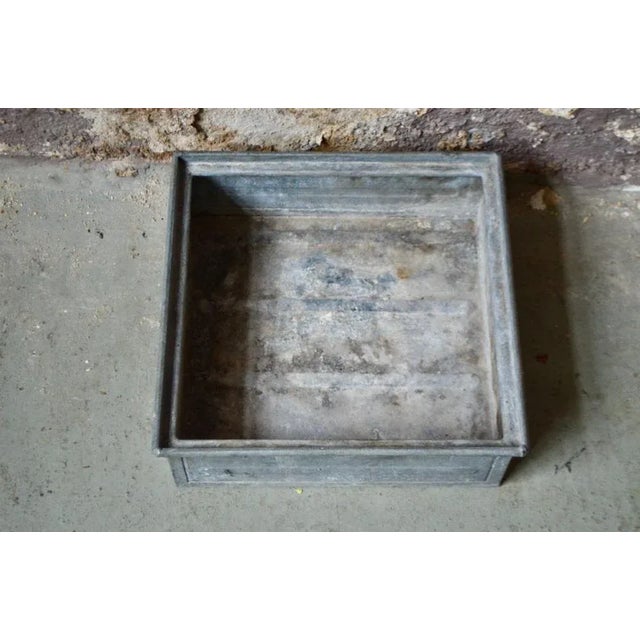 Metal Industrial Metal Crate from Bosch, 1950s For Sale - Image 7 of 8