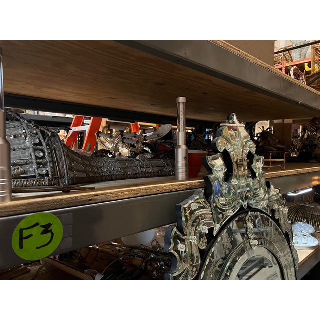 Black Vintage Mikasa Candelabra With Leaf Accents For Sale - Image 8 of 9