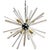 Sputnik Light with 30 Clear Glass Prisms from Justfurnituress SRL For Sale - Image 10 of 10