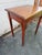 Antique Federal Style Solid Walnut Side Table. Circa 1940s For Sale - Image 14 of 17