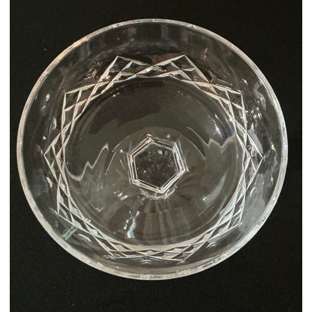 1990s 1990s Waterford Crystal of Ireland-“ Lismore” Champagne Coupes - Set of Four For Sale - Image 5 of 6