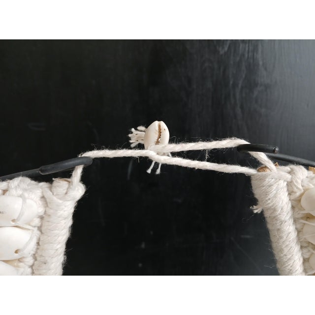 Shell and Macramé Necklace on Stand, Papua New Guinea For Sale - Image 10 of 16