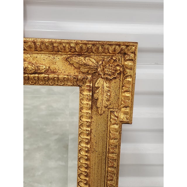 Vintage Giltwood Mirror With Seashell Motif For Sale In New York - Image 6 of 15