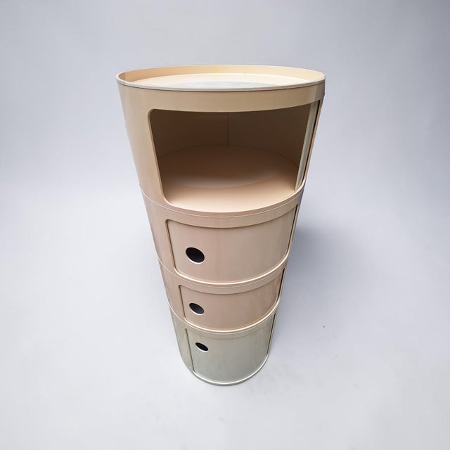 Plastic Componibili Series Cabinet by Anna Castelli Ferrieri for Kartell, Italy, 1970s For Sale - Image 7 of 11