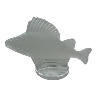 Vintage Glass Fish Figurine For Sale