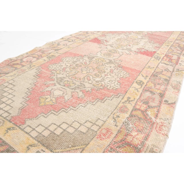 1950s Turkish Anatolian Wool Runner Rug For Sale - Image 4 of 10