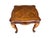 1990s Thomasville Fine Burl End Side Table Parque Top Jacobean Style British Gentry For Sale - Image 12 of 14