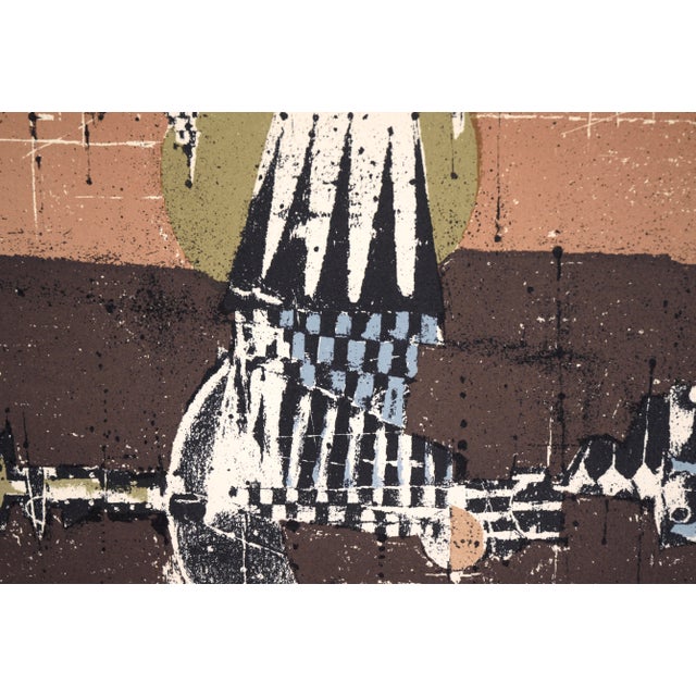 1970s "Haarlem" Aquatint Etching on Paper by Johnny Friedlaender For Sale - Image 5 of 11