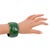 Plastic Bakelite Bracelet Bangle BlueMoon with Carving For Sale - Image 7 of 7