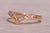 1990s The Elegant Contour: Natural Diamond Ring in Yellow Gold For Sale - Image 5 of 11