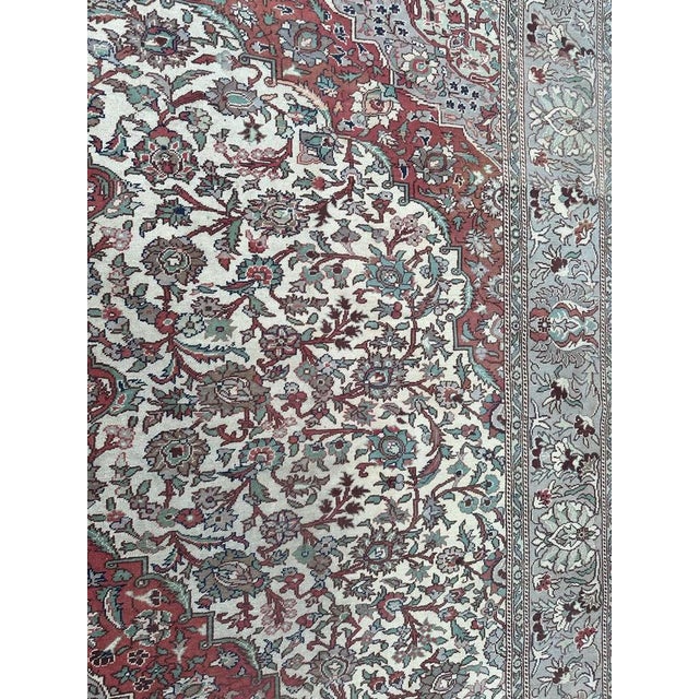 Large Vintage Turkish Kayseri Rug from Bobyrugs, 1960s For Sale - Image 9 of 18