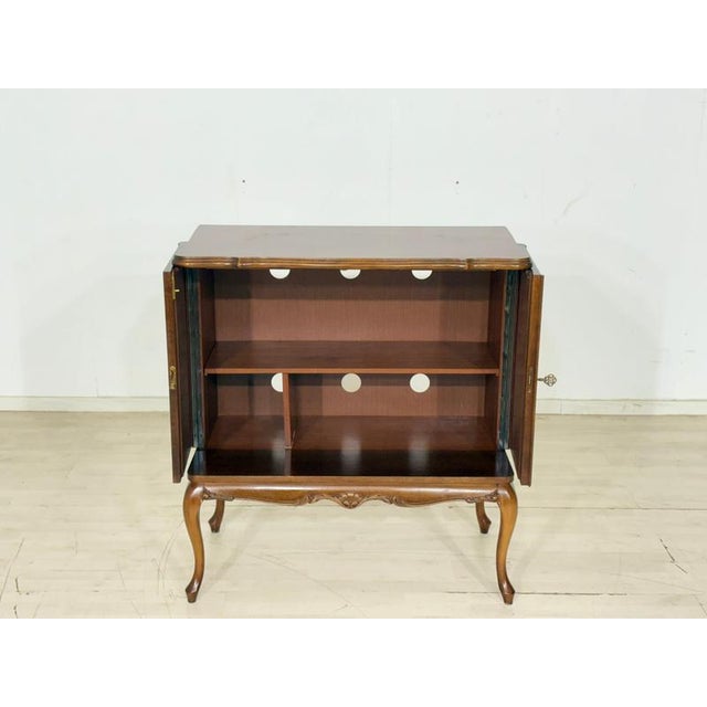 Baroque Antique Baroque TV & Phonograph Cabinet, 1970s For Sale - Image 3 of 11