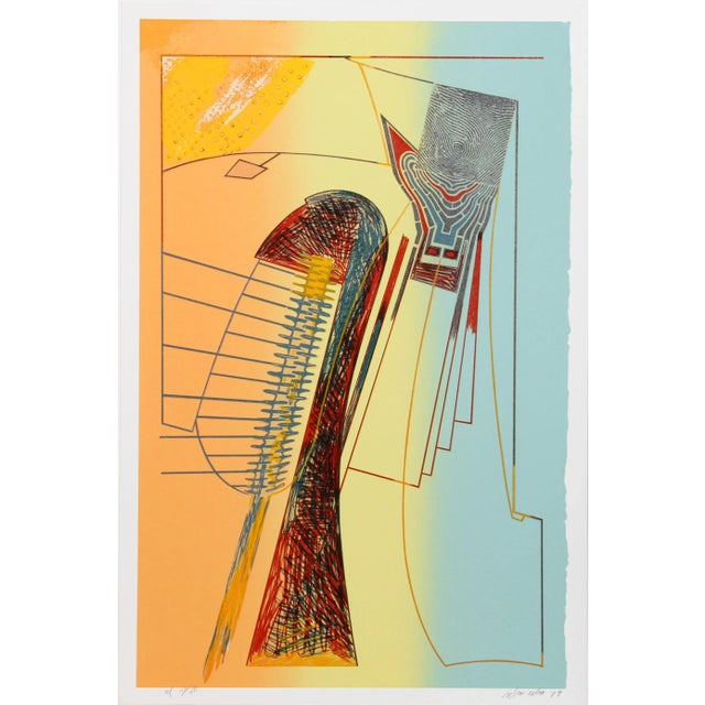 Fall for it Ii, William Schwedler Screenprint, Signed and Numbered in Pencil For Sale