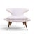 Karpen of California Mid Century Horn Chair This chair measures: 35.25 wide x 29.5 deep x 28.25 high, with a seat...