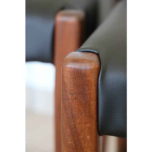 Wood Scandinavian Chairs in the style of Niels Otto Møller, 1960s, Set of 5 For Sale - Image 7 of 10