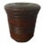 Antique Early 19th Century George III Carved and Turned Mahogany Treen Box For Sale
