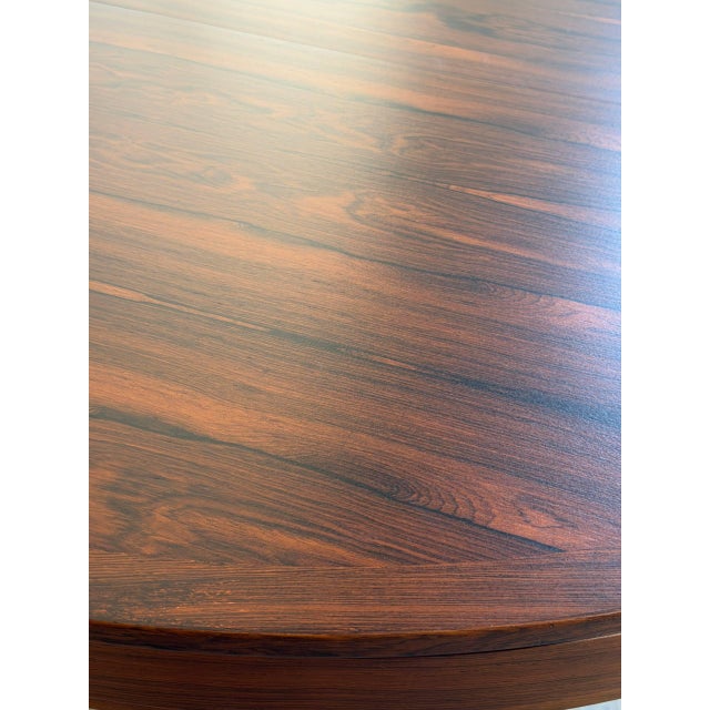 Bertil Fridhagen for Bodafors Extendable Dining Table With Two Leaves Rosewood Swedish Mid-Century Modern 1960s For Sale - Image 9 of 15