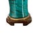 Frederick Cooper Faux Malachite Porcelain and Brass Table Lamp For Sale - Image 10 of 14