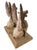 Pair of Monumental Neoclassical Cast Iron Winged Griffin Statues For Sale In West Palm - Image 6 of 12