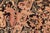 1990s Shabby Chic 1990's Pak-Persian Black/Red Wool Rug - 6'0'' X 9'3'' For Sale - Image 5 of 9