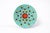 Intreccio Teal 4-Piece Place Setting | Hand-Painted Italian Dinnerware From Deruta For Sale - Image 10 of 11