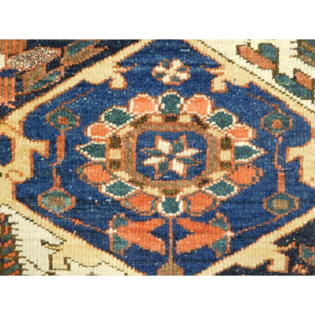 Antique Handmade Persian Bakhtiyar Rug. 5'x 6'3" For Sale In Los Angeles - Image 6 of 13