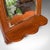 Wood Antique Hallway Mirror, English, Walnut, Glass, Valet, Reception Hall, Edwardian For Sale - Image 7 of 10