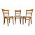 1940’s Thonet Style Bentwood Bistro Dining Chairs by Tatra, Czechoslovakia For Sale