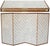 1960s "Summer Landscape With Trees", Shōwa Era Japanese Painted Byobu Screen For Sale - Image 17 of 18