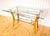 Vintage Bohemian Glass Dining Table and Armchairs, 1970s, Set of 5 For Sale - Image 4 of 18