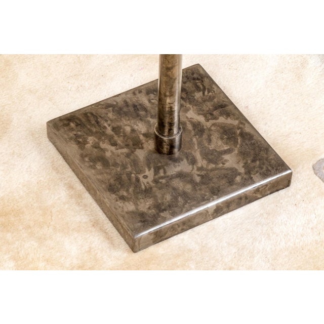 Vintage Adjustable Pedestal Display Stand For Sale In New York - Image 6 of 7