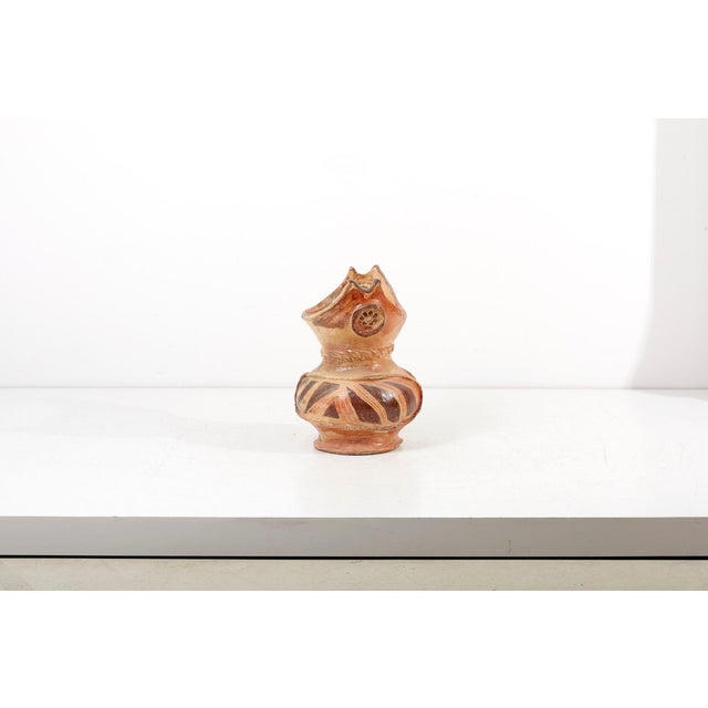 Ceramic Big French Vase in Owl Shape, 1950s For Sale - Image 7 of 14