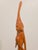 Brown Large 22" Mid-Century Balinese Art Deco Elongated Maiden With Water Vessel Masterwork Sculpture For Sale - Image 8 of 12