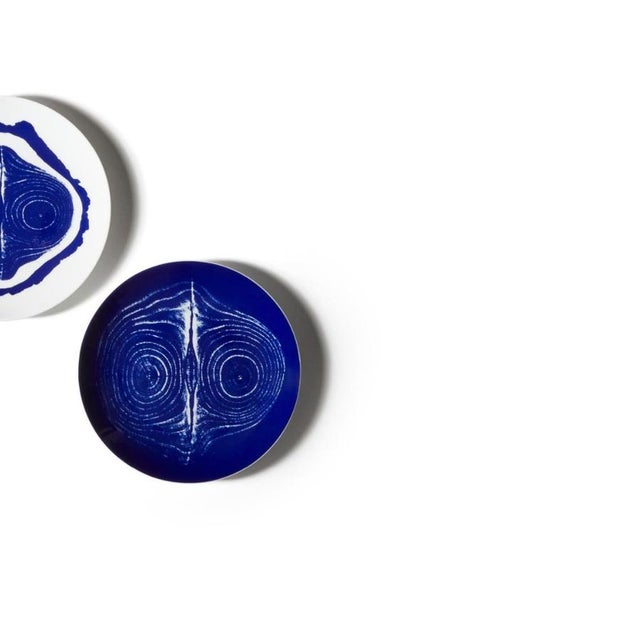 Flat Tronc Plates by Charlotte Prerriand for Cassina, Set of 2 For Sale - Image 3 of 12